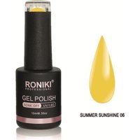 Roniki Summer Sunshine 6 Turuncu Parlak Kalıcı Oje