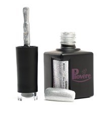 Piovere Glitter D37 Gri Metalik Kalıcı Simli Oje