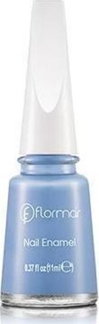Flormar Nail Enamel 465 Mavi Parlak Oje