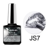 Venalisa Cat Eye JS7 Gri Işıltılı Kalıcı Simli Oje