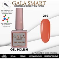 Gala Smart Klasik Seri 259 Pembe Parlak Kalıcı Oje