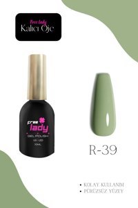 Freelady R-39 Su Yeşili Parlak Kalıcı Oje
