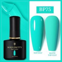 Born Pretty Pro BP75 Mavi Parlak Kalıcı Oje