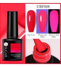 Ursugar Fluorescent URF008 Kırmızı Mat Kalıcı Oje