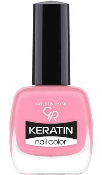 Golden Rose Keratin Nail Color 27 Pembe Parlak Oje
