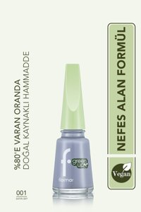 Flormar Green Up 1 Mavi Parlak Oje