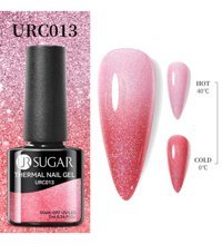 Ursugar Thermal URC013 Pembe Işıltılı Kalıcı Simli Oje