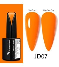 Venalisa Uv Led Gel Polish JD07 Turuncu Parlak Kalıcı Oje