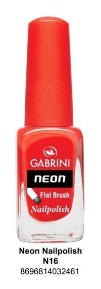 Gabrini Flat Brush N16 Turuncu Neon Oje