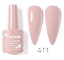 Venalisa Uv Led Hema Free 411 Pembe Parlak Kalıcı Oje