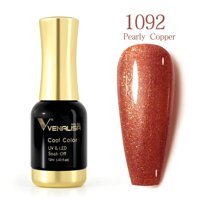Venalisa Uv Led Pearly Copper 1092 Bakır Işıltılı Kalıcı Simli Oje
