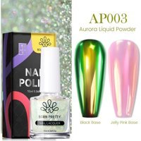 Born Pretty Nail Lacquer AP003 Çok Renkli Işıltılı Kalıcı Oje