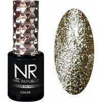 Nail Republic 383 Yeşil Işıltılı Kalıcı Simli Oje