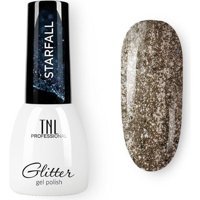 Tnl Glitter 16 Kahverengi Işıltılı Kalıcı Simli Oje