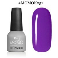 Momo K051 Mor Parlak Kalıcı Oje
