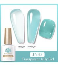 Born Pretty JN35 Mavi Işıltılı Kalıcı Oje