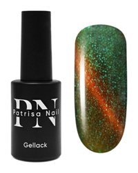 Patrisa Nail Kedi Gözü K2 Yeşil Işıltılı Kalıcı Simli Oje