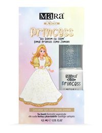 Mara Kids Princess Beyaz Parlak Kalıcı Oje