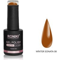 Roniki Winter Sonata 08 Kahverengi Parlak Kalıcı Oje