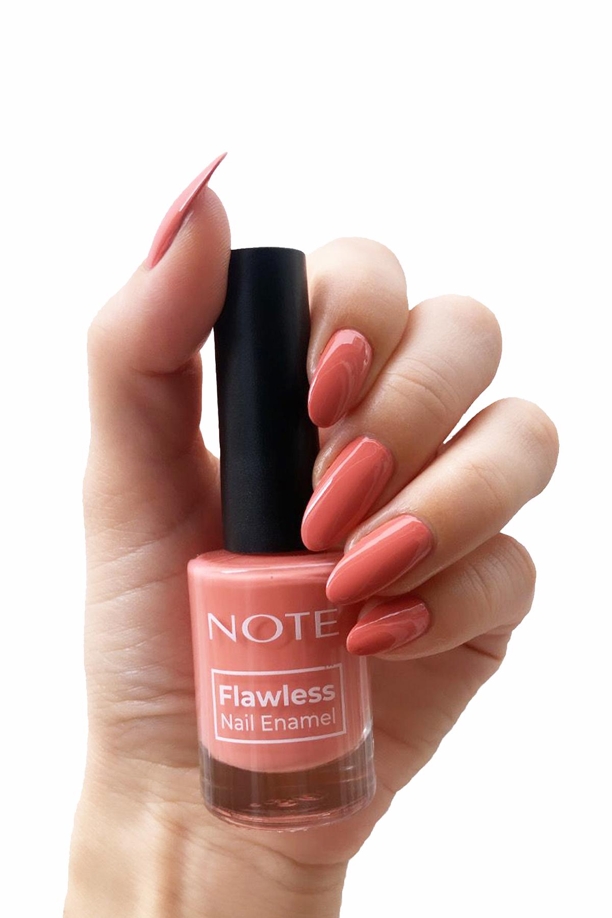 Note Flawless 73 Pembe Parlak Oje
