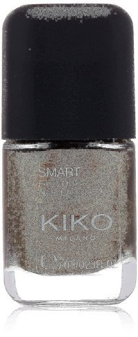 Kiko Milano Smart Fast Dry 89 Gri Işıltılı Simli Oje