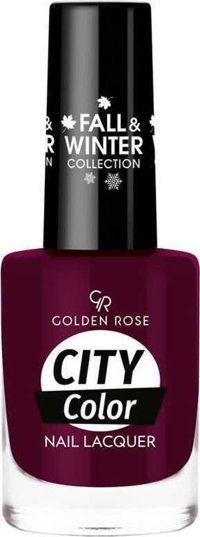 Golden Rose City Color Nail Lacquer 321 Mor Parlak Oje