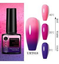 Ursugar Thermal URT018 Çok Renkli Parlak Kalıcı Oje