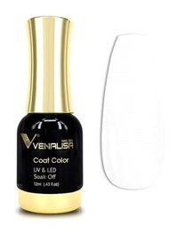 Venalisa Uv Led Milky White 1122 Rakı Beyazı Parlak Kalıcı Oje