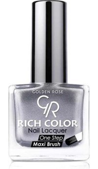 Golden Rose Rich Color Nail Lacquer 20 Gri Sedefli Simli Oje