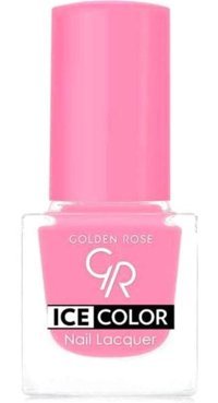 Golden Rose Ice Color Nail Lacquer 138 Pembe Parlak Oje