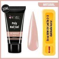 Moziur Natural 06 Nude Parlak Kalıcı Oje