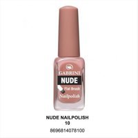 Gabrini Flat Brush Nude - Pembe Parlak Oje