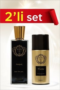 Soel Parfüm Narkotik İkili Erkek Parfüm Deodorant Seti EDP