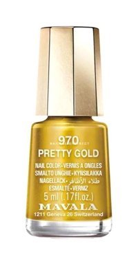 Mavala Pretty Gold 970 Altın Sarısı Parlak Kalıcı Oje
