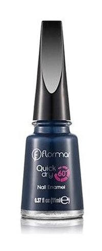 Flormar Quıck Dry Naıl Enamel 16 Lacivert Parlak Oje
