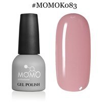 Momo K083 Pembe Parlak Kalıcı Oje