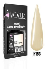 Moziur H153 Bej Parlak Kalıcı Oje