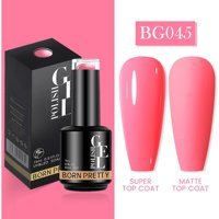 Born Pretty Pro New Series BG045 Pembe Parlak Kalıcı Oje