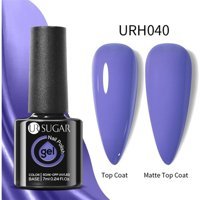 Ursugar Color Base URH040 Mavi Mat Kalıcı Oje