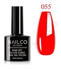 NailCo NC055 Kırmızı Parlak Kalıcı Oje