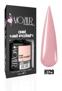 Moziur H129 Pembe Parlak Kalıcı Oje