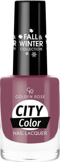 Golden Rose City Color Nail Lacquer 312 Mor Parlak Oje