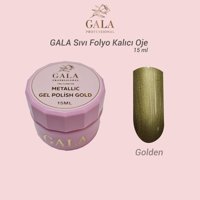 Gala Smart Professional Cream Altın Sarısı Metalik Kalıcı Oje