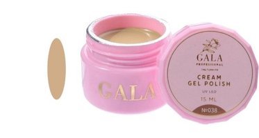 Gala Smart Professional Cream 38 Krem Parlak Kalıcı Jel Oje