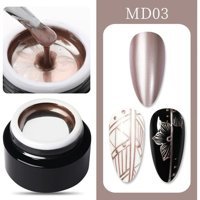 Born Pretty MD03 Rose Gold Metalik Kalıcı Jel Oje