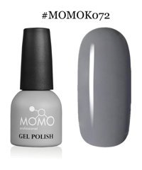 Momo K072 Gri Parlak Kalıcı Oje
