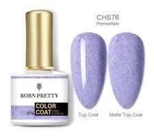 Born Pretty CHS76 Lila Işıltılı Kalıcı Simli Oje
