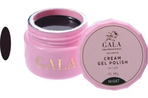 Gala Smart Professional Cream 47 Siyah Parlak Kalıcı Jel Oje