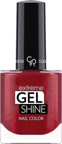Golden Rose Shine Nail 62 Bordo Parlak Simli Jel Oje