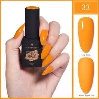 Born Pretty Pro Trubuty Serisi 33 Turuncu Parlak Kalıcı Oje